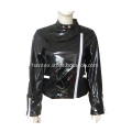 High Quality Washed Beauty PU Jackets